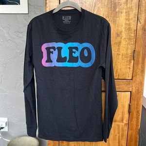 FLEO Long Sleeve Tshirt size S Black
